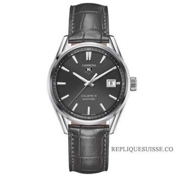 TAG Heuer Carrera Calibre 5 Automatique 39 mm WAR211C.FC6336 Montre Réplique