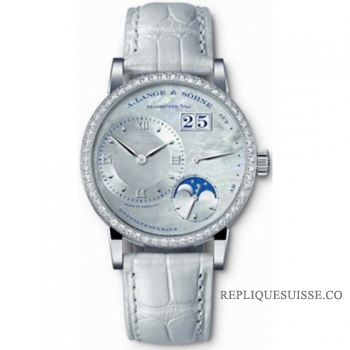 A. Lange & Sohne The Little Lange 1 Moonphase Femme 819.048 Montre Réplique