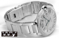 Cartier Ballon Bleu De Diamants Automatique WE9009Z3 Montre Réplique