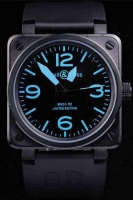 Bell & Ross BR01-92 Carbon bleu Automatique Hommes Montre Réplique