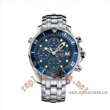 Omega Seamaster 300 Chrono Diver James Bond Hommes 2225.80 Montre Réplique