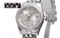 Rolex Datejust acier Diamant Bezel Dames 179384G Montre Réplique