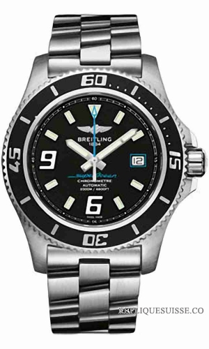 Breitling Superocean 44 acier Bracelet A1739102/BA79 Montre Réplique