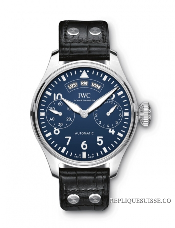 Copie Montre IWC Big Pilots edition Calendrier Annuel 150 Ans IW502708