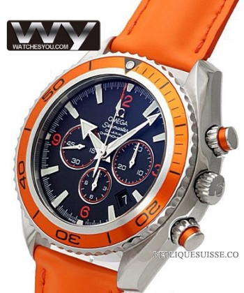 Omega Seamaster Planet Ocean Chronographe 45mm 2918.50.38 Montre Réplique