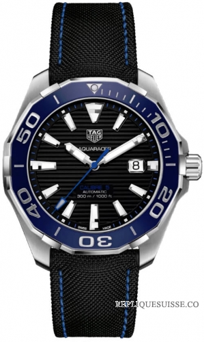 Copie Montre Tag Heuer Aquaracer Automatique Cadran Noir Hommes WAY201C.FC6395