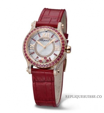 Chopard Happy Sport Or Rose 18 Carats 274302-5005
