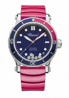 Copie Montre Chopard Happy Ocean en acier inoxydable et diamants dames 278587-3002