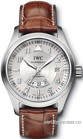 IWC Montre d\'Aviateur Spitfire UTC Acier IW325110