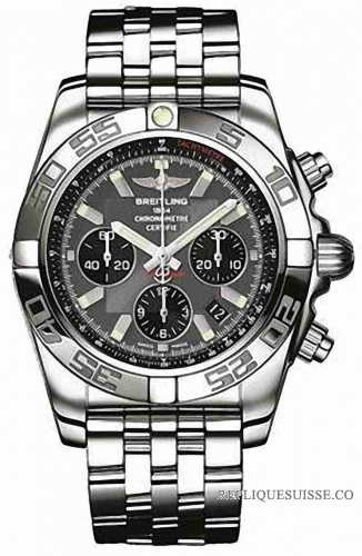 Breitling Chronomat B01 noir Dial Hommes AB011012/M524-S Montre Réplique