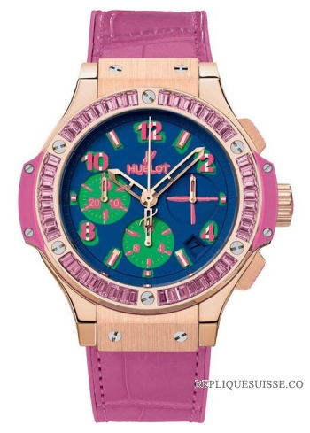 Hublot Big Bang Pop Art Jaune Or Rose Montre Réplique