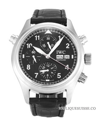 IWC Montres d\'Aviateur Homme Double Chronographe Spitfire IW371333