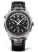 Copie Montre Jaeger-LeCoultre Polaris Chronographe WT Titane/Noir/Alligator 905T470