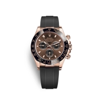 Rolex Cosmograph Daytona or Everose 18 ct M116515LN-0041 Chocolat cadran noir