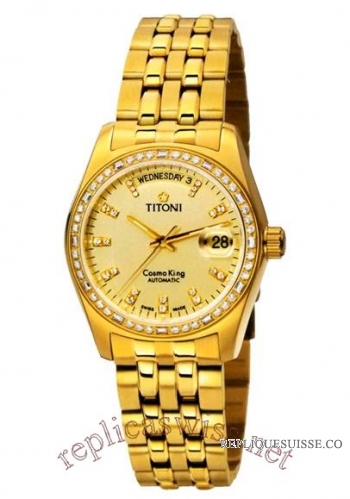 Titoni Cosmo King Hommes 787G-DB-306 Montre Réplique