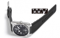 Bell & Ross BR01-92 acier noir Automatique Hommes Montre Réplique