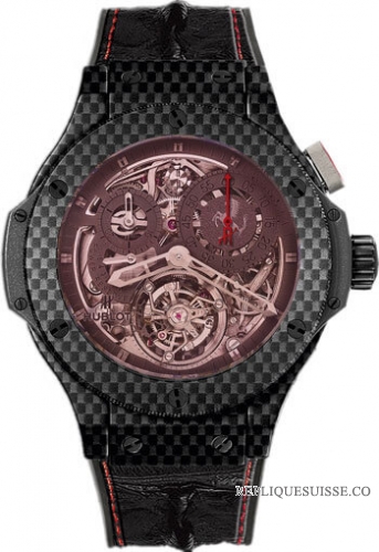 Hublot Big Bang Chrono Tourbillon Ferrari hommes Montre 308.QX.1110.HR.SCF11