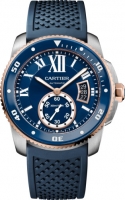 Calibre de Cartier Plongeur Bleu montre Réplique W2CA0009