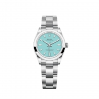 Rolex Oyster Perpetual 31 cadran bleu turquoise