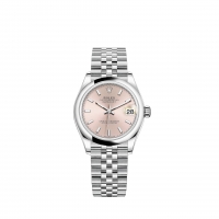 Rolex Datejust 31 Oystersteel cadran rose bracelet Jubilee