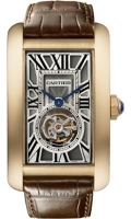 Cartier Tank Americaine XL Flying Tourbillon W2620008 Montre Réplique