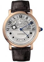 Cartier Rotonde de Cartier Jour et nuit Rose Or W1556243 Montre Réplique