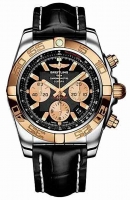 Breitling Chronomat B01 Inoxydable acier & 18kt Rose Or Montre Réplique