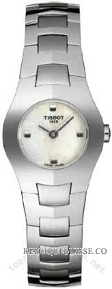 Tissot T-Trend T-Round acier Mother-of-pearl Dames T64.1. Montre Réplique