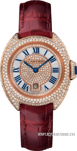 Cle de Cartier montre Réplique WJCL0035