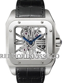 Cartier Santos 100 Skeleton XL Automatique W2020018 Montre Réplique