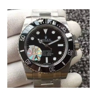 Réplique Rolex Submariner No Date Stainless acier noir Dial 114060