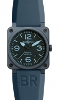 Bell & Ross BR 03-92 bleu CERAMIC Automatique 42mm des hommes Montre Réplique