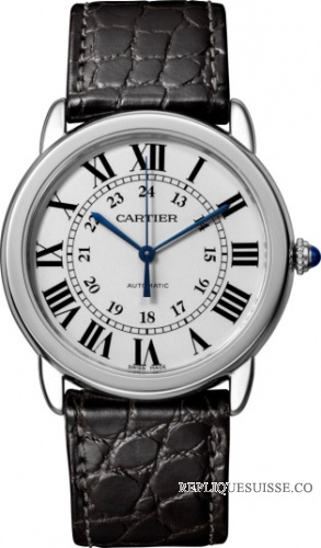 Ronde Solo de Cartier montre Réplique WSRN0013