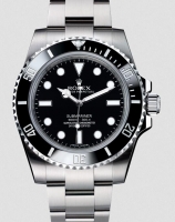 Réplique Rolex Submariner No Date Stainless acier noir Dial 114060