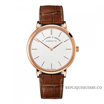 A. Lange & Sohne Saxonia Thin 201.033 Montre Réplique