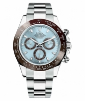 Réplique Cadran bleu Rolex Daytona Platinum Ice 116506 IB