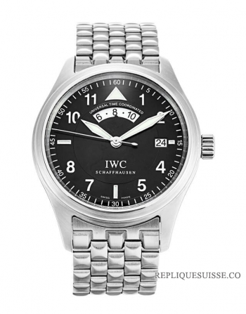 IWC Montres d\'Aviateur Noir Cadran IW325106