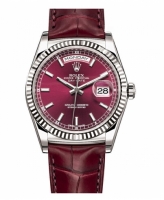 Rolex Day Date blanc Or Cherry cadran 118139 CHL