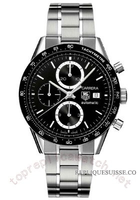 TAG Heuer Carrera Chronographe Tachymetre Hommes CV2010.BA078 Montre Réplique