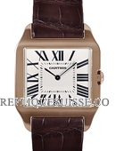 Cartier Santos Dumont 18k Rose Or W2006951 Montre Réplique