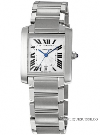 Cartier Tank Francaise Hommes Automatique W51002Q3 Montre Réplique