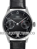 IWC Portuguese 7 Day Power Reserve noir IW500109 Montre Réplique