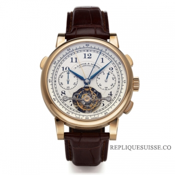 A. Lange & Sohne Tourbograph Pour le Merite Homme 712.05 Montre Réplique