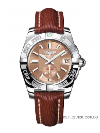 Breitling Galactic 36 Automatique Acier inoxydable / Copperhead Bronze / Sahara (A3733012 / Q582 / 216X / A16BA.1)