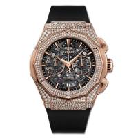 Réplique Hublot Classic Fusion Aerofusion Chronographe Orlinski King Gold Pave