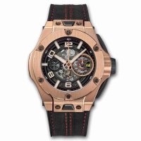 Copie Montre Hublot Big Bang Ferrari Chronographe Unico King Gold 45mm 402.OX.0138.WR