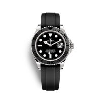 Rolex Yacht-Master 42 or blanc 18 ct M226659-0002 cadran noir