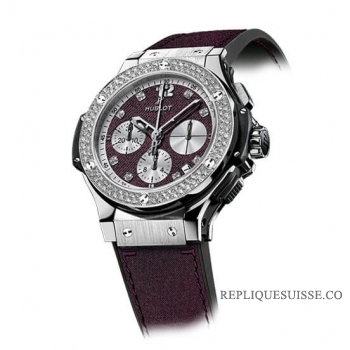 Hublot Big Bang Purple Jeans Diamants hommes Montre 341.SX.2790.NR.1104.JEANS14