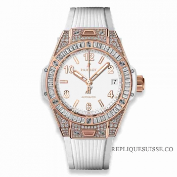 Copie Montre Hublot Big Bang One Clic King Or Blanc Bijoux 39mm 465.OE.2080.RW.0904