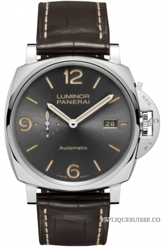 Copie Montre Panerai Luminor Due 3 Jours Automatique Acciaio 45mm PAM00943